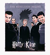 Harry Kane and the Order of Spurs Photographic Print