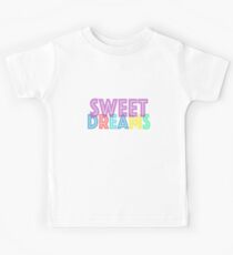 Purple Sweet Dreams Nursery Print Kids Tee
