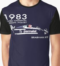 BRABHAM BT52 - 1983 NELSON PIQUET (V1) Grafik T-Shirt