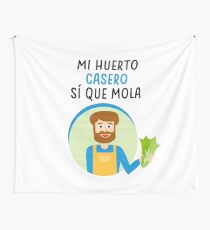 My vegetable garden Wall Tapestry