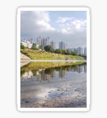 urban reflections Sticker