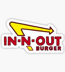 In-n-out Burgerlogo Sticker