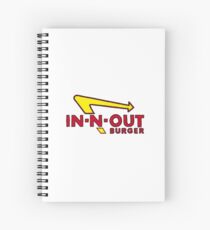 in-n-out burger logo Spiral Notebook