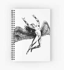 Cuaderno de espiral ICARUS LANZA LAS CUERNAS - negro *** FAV ICARUS GONE? VEA ABAJO***