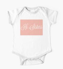 Hallo Schwestern Baby Body Kurzarm