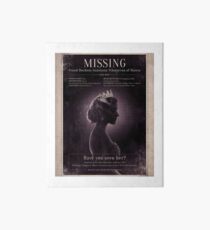 Missing Princess Anastasia Romanov Art Board