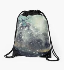 Snowstorm Drawstring Bag