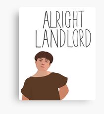 Grumio Plebs Alright Landlord? Metal Print