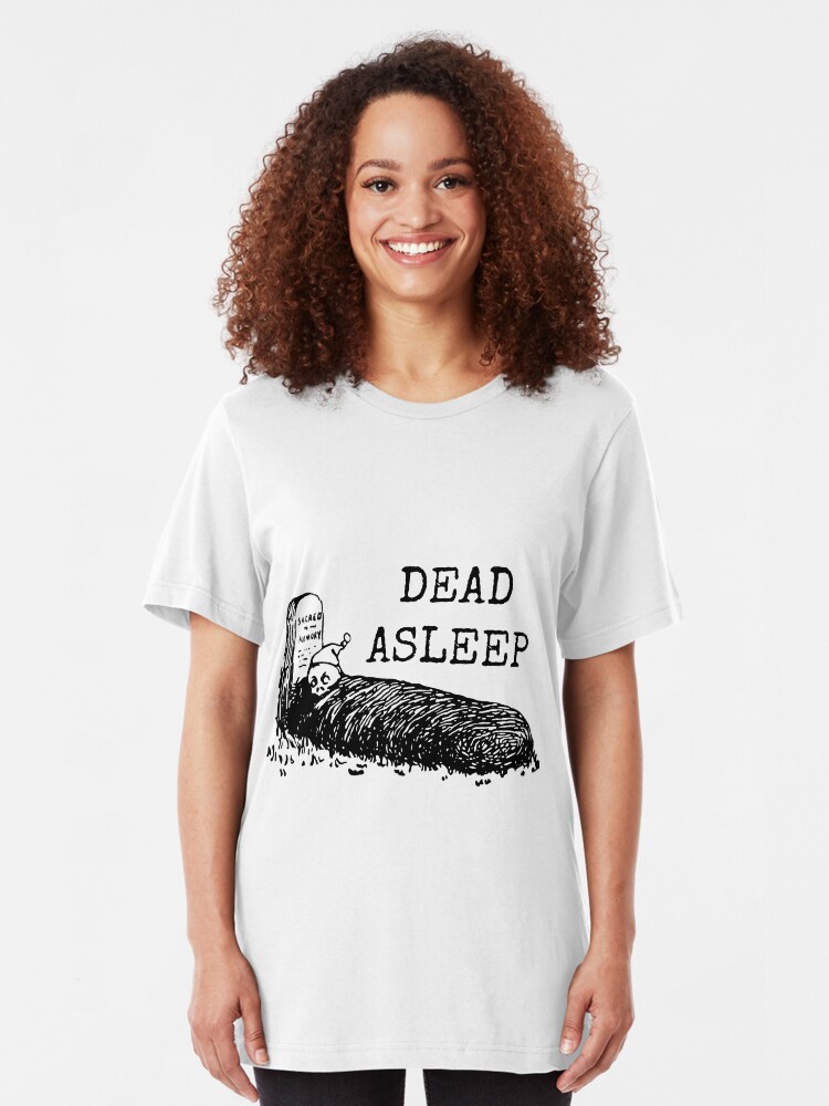 Alternate view of Dead Asleep Slim Fit T-Shirt
