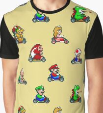 Super Mario Kart / Charaktere 02 Grafik T-Shirt