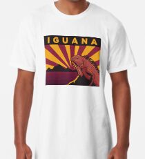 Leguan-Reptil-Tierlogo Longshirt