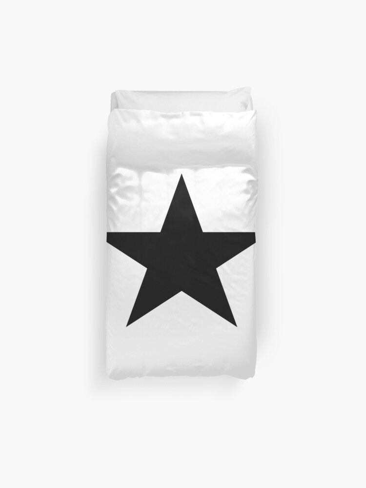 Blackstar Duvet Cover By Firewallmud Redbubble