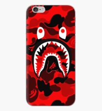 red bape shark iPhone Case
