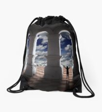 Triumphant in Dreamland. Drawstring Bag