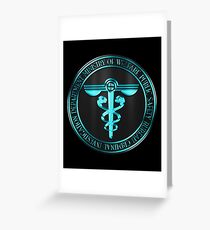 Public Safety Bureau (Variant) Greeting Card