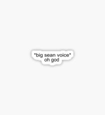 Big Sean | "oh god" Sticker