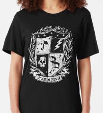 Umbrella Academy Crest Slim Fit T-Shirt