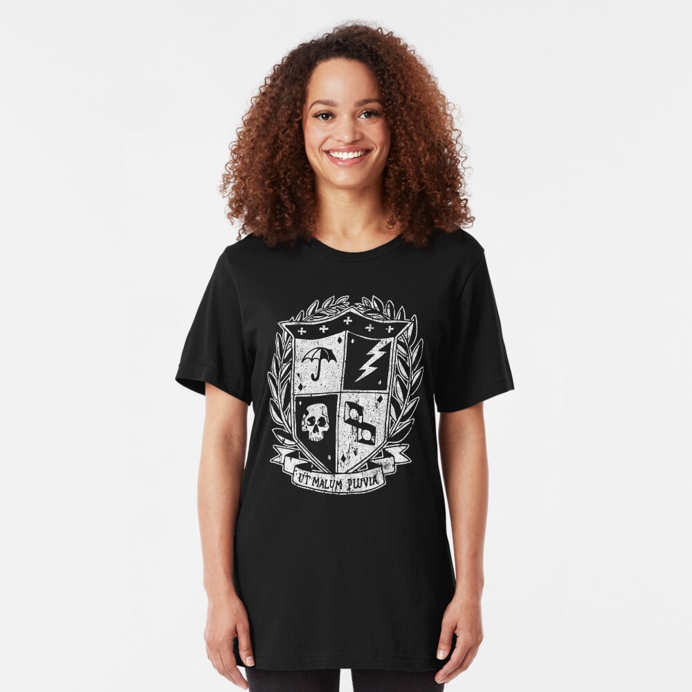 Umbrella Academy Crest Slim Fit T-Shirt