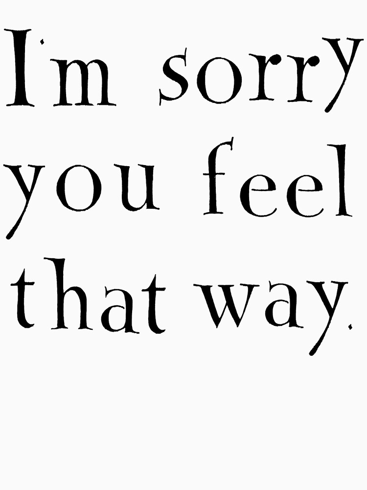 I'm sorry (black text) by Etakeh