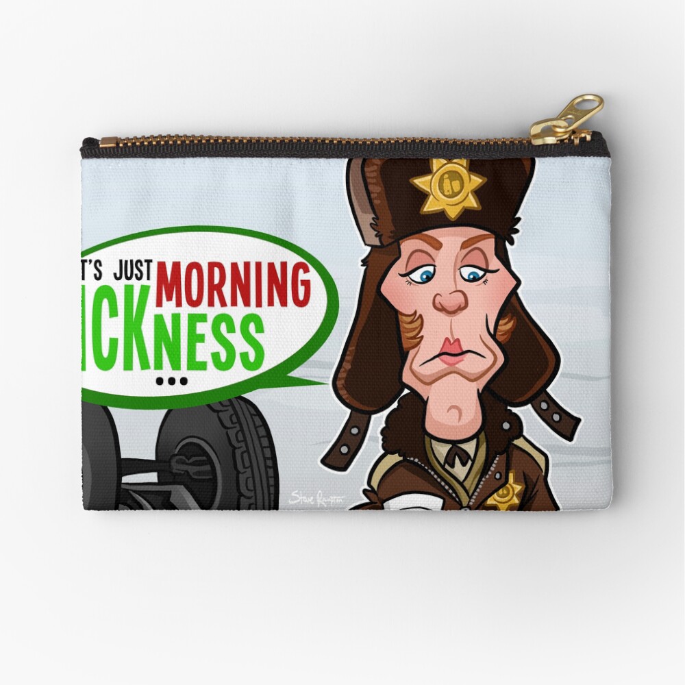 Morning Sickness Zipper Pouch
