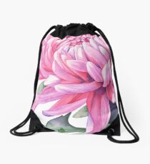 Chrysanthemum Drawstring Bag