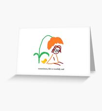 Jenny Quips: Woefully Sad Greeting Card