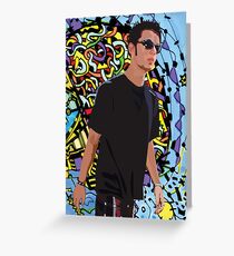 Tripping Greeting Card
