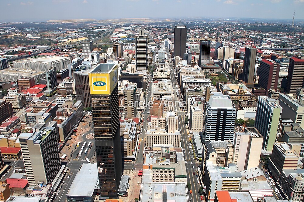 "Downtown Johannesburg, South Africa" by CaroleAnne Redbubble