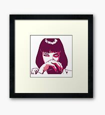 Mia Wallace Gerahmtes Wandbild