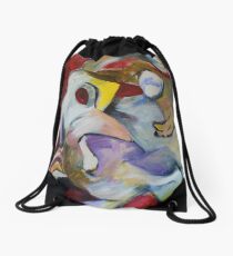 Hunger Knows No Color Drawstring Bag