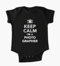 Keep calm I'm a Photographer One Piece - Short Sleeve