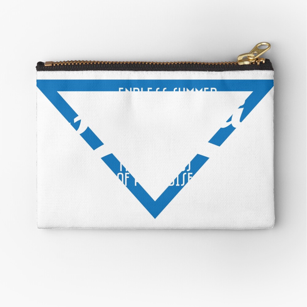 Fresh Hawaiian Style Tshirt Design Endless Summer Hawaii Zipper Pouch