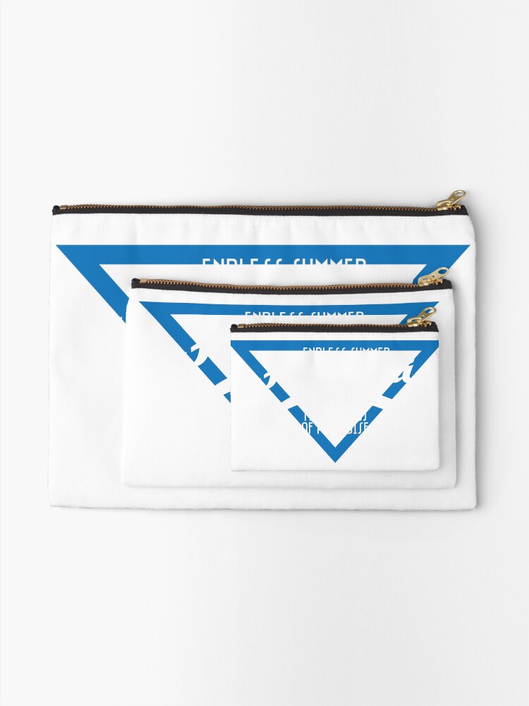 Alternate view of Fresh Hawaiian Style Tshirt Design Endless Summer Hawaii Zipper Pouch