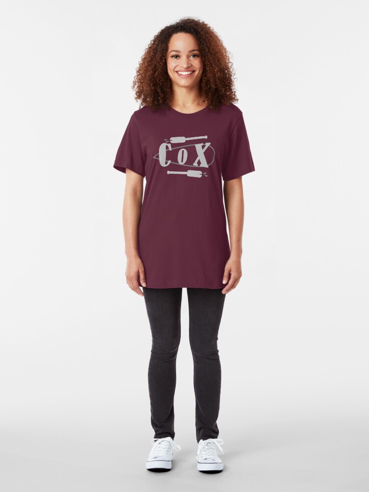 Alternate view of Cox Board Oars Slim Fit T-Shirt