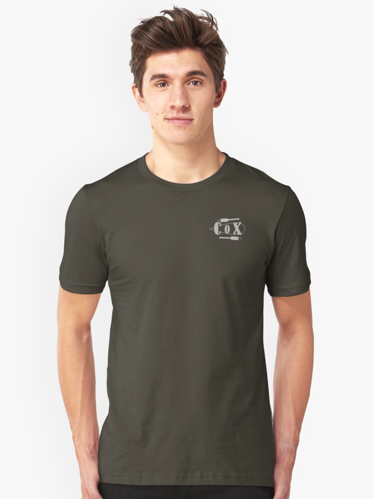 Alternate view of Cox Oar Pocket size Slim Fit T-Shirt