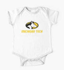 MICHIGAN TECH HUSKIES UNIVERSITÄT Kurzärmeliger Einteiler