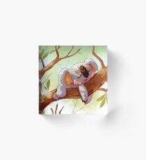 Pokémon Komala Acrylic Block