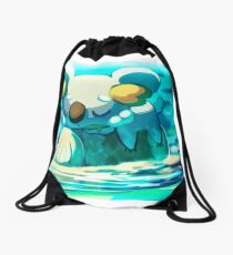 Komala in the River Drawstring Bag