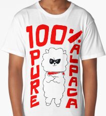 100% Pure Alpaca Long T-Shirt