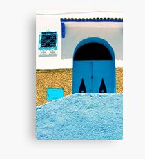A Wall: In Three Parts Canvas Print