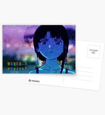 Vapor lain Postcards