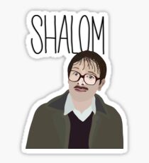 Jim Friday Night Dinner Shalom Jackie Sticker