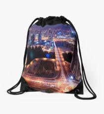 Urban Landscape Drawstring Bag