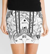 Eleven Eleven Floral Mini Skirt