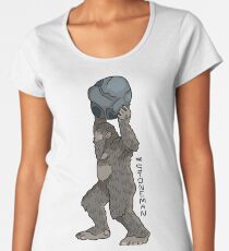 The Stoneman- North America's Strongest Bigfoot Women's Premium T-Shirt