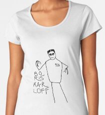 Boris Karloff Women's Premium T-Shirt