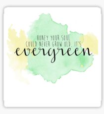 evergreen Sticker