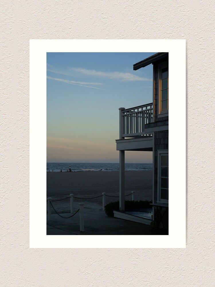 Alternate view of Dusk on Tybee Art Print