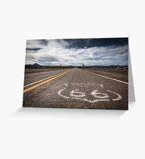 Route 66 Greeting Card