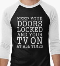 public service announcement also Men's Baseball ¾ T-Shirt